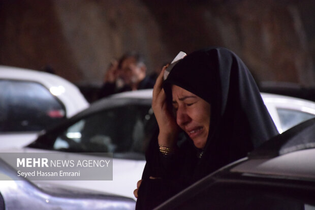 مراسم شب قدر خودرویی در کوهستان دراک شیراز