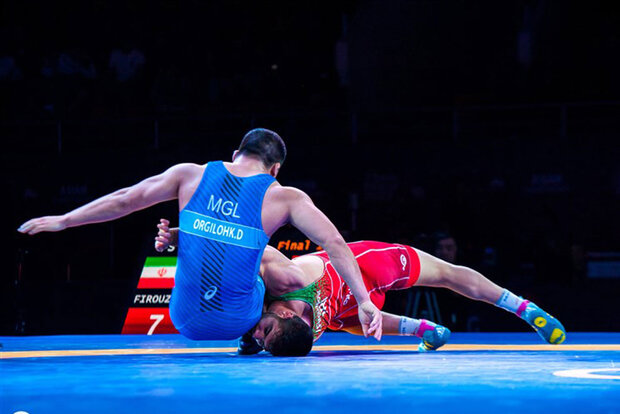 Iran wrestlers grab 4 medals in U20 World Championships