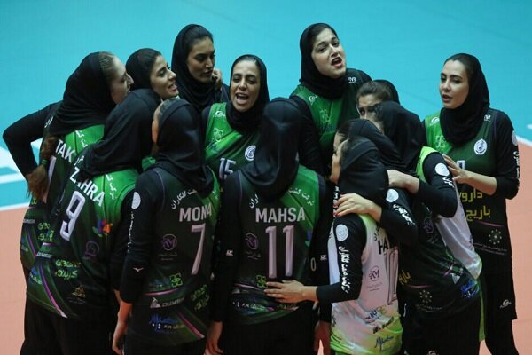 Iranian team beats Uzbek team in Asian Women's Club