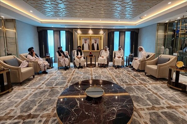 «امیر خان متقی» با وزیر خارجه قطر دیدار کرد