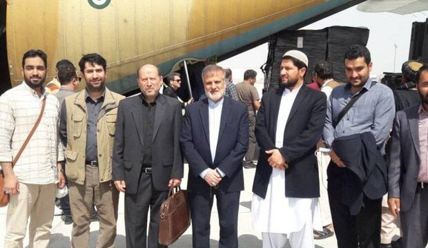 ايران ترسل طائرة مساعدات إنسانية إلى مزار شريف الأفغانية