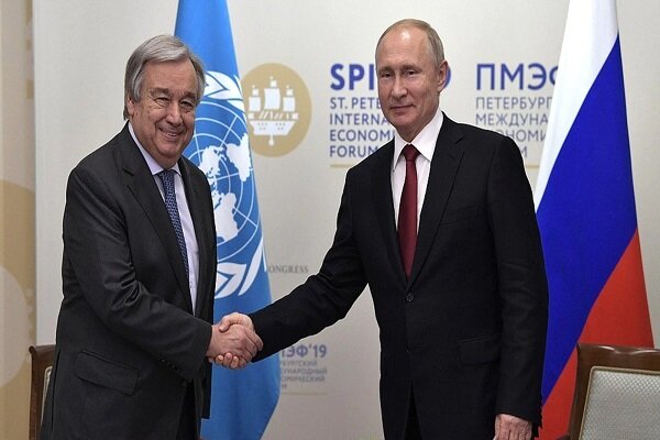 Russian President, UN chief to meet in Moscow