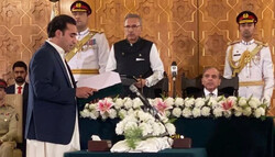 بلاول بھٹو زرداری نے وزیر خارجہ کے عہدے کا حلف اٹھالیا