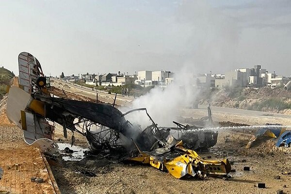 Plane crashes in Occupied Lands (+VIDEO)