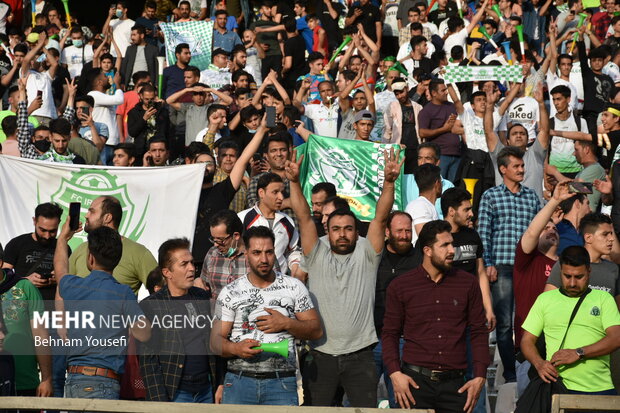 Azadi Stadium before Hazfi Cup final