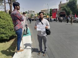 کمپین توقف نسل کشی شیعه افغانستان در یزد راه اندازی شد