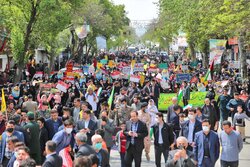 راهپیمایی روز قدس نماد عزت و یاری‌رسانی به مظلوم