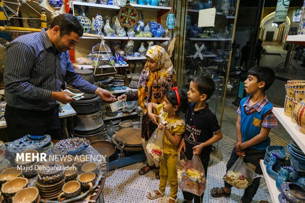 مراسم سنتی دوست علی در بافت تاریخی شهر یزد