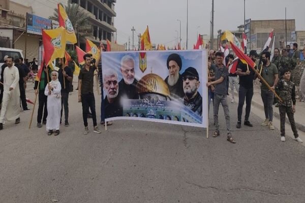 راهپیمایی روز جهانی قدس در «بصره» عراق
