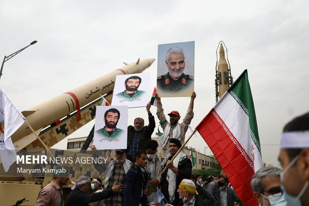 International Quds Day rallies in Tehran