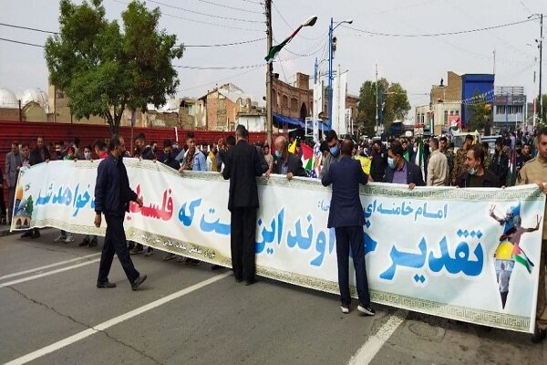 راهپیمایی روز قدس در آذربایجان غربی آغاز شد