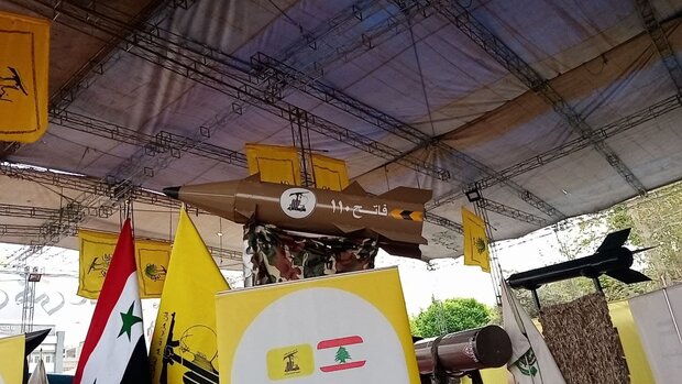 Resistance axis exhibits missiles on Quds Day 