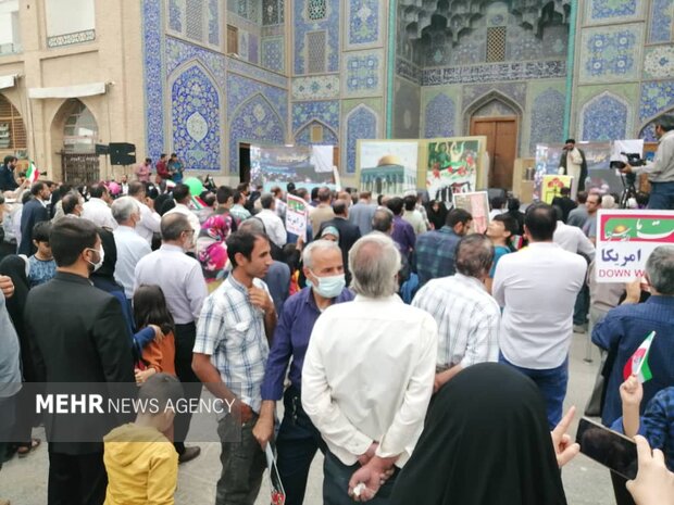 راهپیمایی روز قدس اصفهان