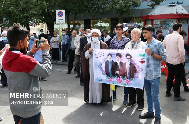 راهپیمایی باشکوه روز قدس در مشهد