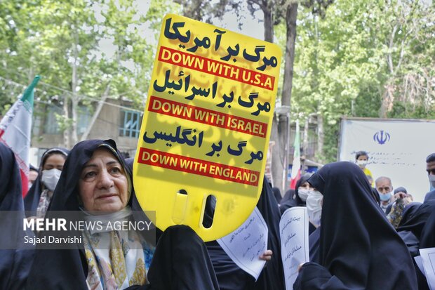  راهپیمایی باشکوه روز قدس در جویبار