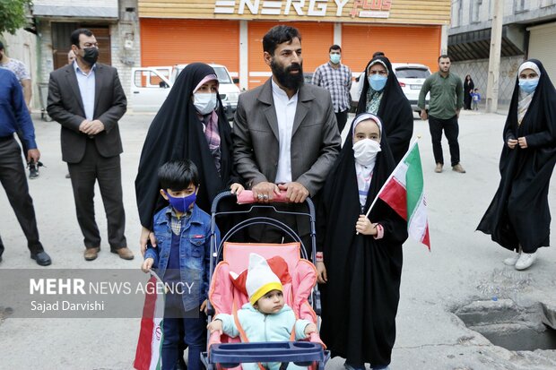 راهپیمایی روز جهانی قدس در مرکز لرستان