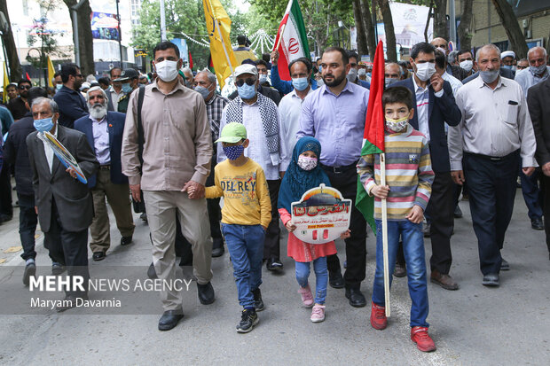 راهپیمایی روز قدس در بجنورد