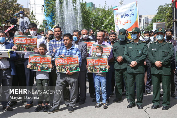 راهپیمایی روز قدس در بجنورد