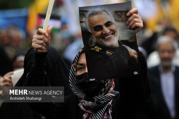 International Quds Day rallies in Tehran