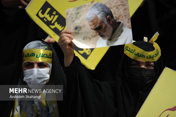 International Quds Day rallies in Tehran