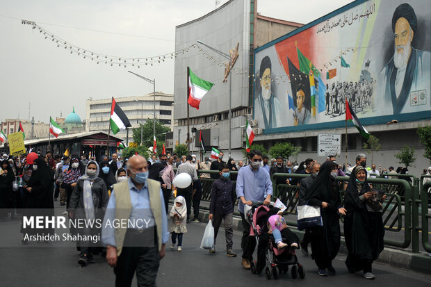 International Quds Day rallies in Tehran