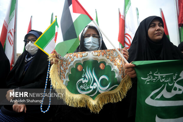 International Quds Day rallies in Tehran