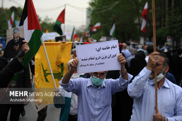 International Quds Day rallies in Tehran