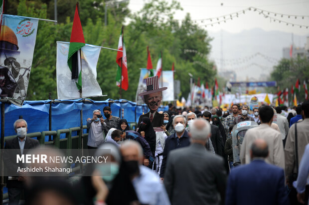 International Quds Day rallies in Tehran