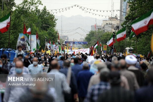 International Quds Day rallies in Tehran