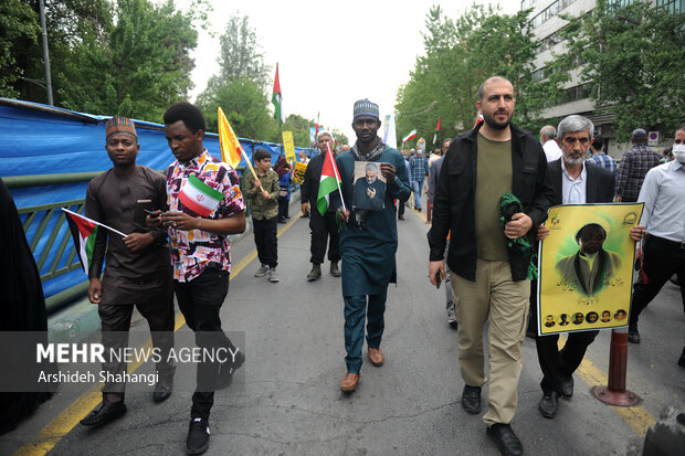 International Quds Day rallies in Tehran