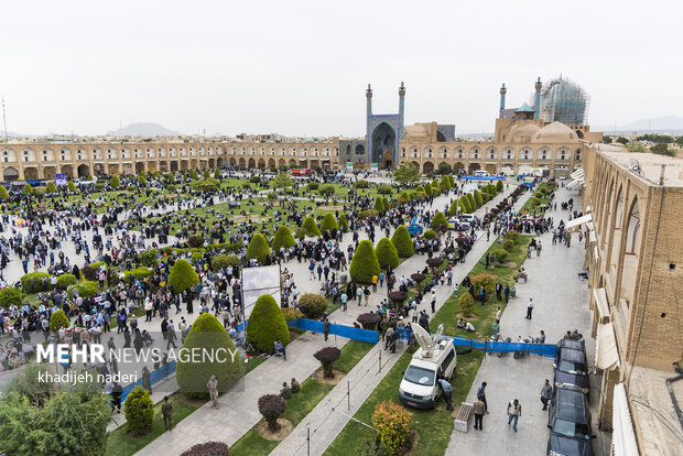 راهپیمایی روز جهانی قدس در میدان نقش جهان اصفهان