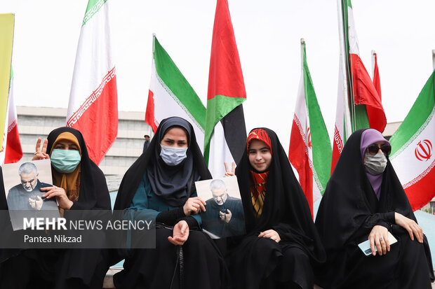 International Quds Day rallies in Tehran