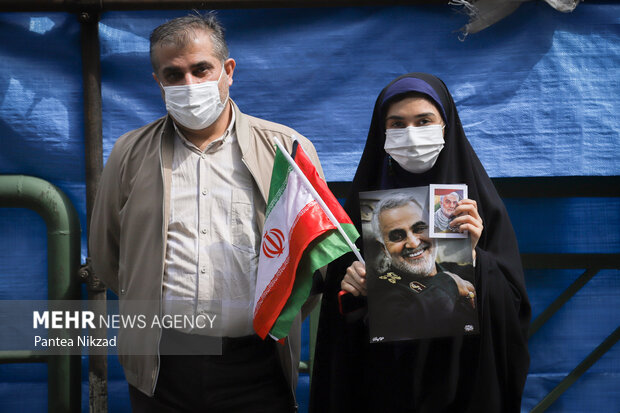 راهپیمایی روز جهانی قدس در تهران با حضور پرشور مردم برگزار شد