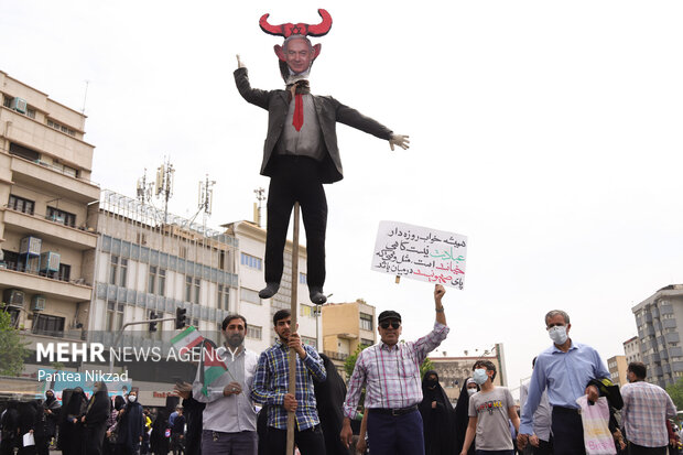 International Quds Day rallies in Tehran