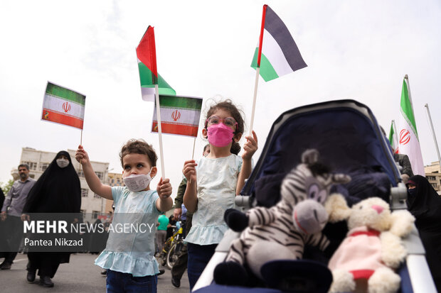 International Quds Day rallies in Tehran