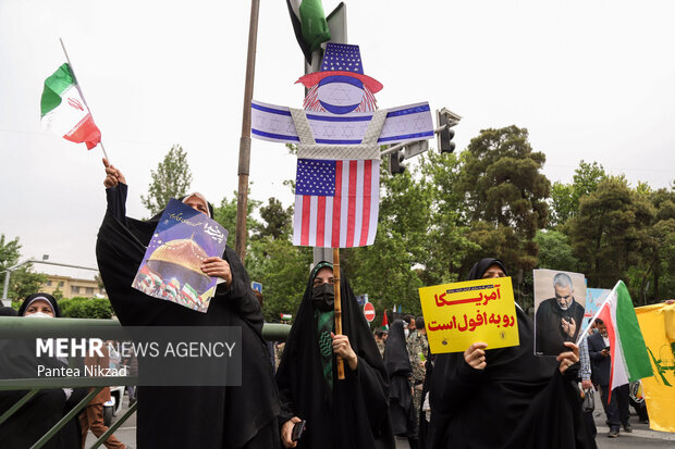 International Quds Day rallies in Tehran