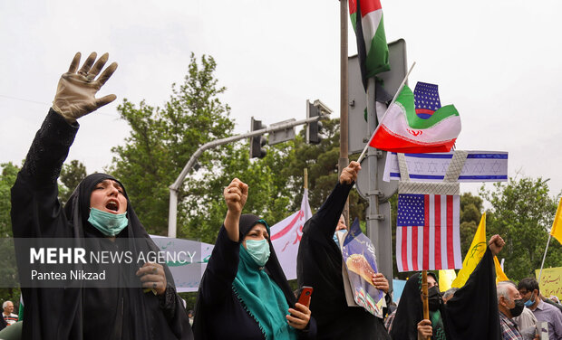 International Quds Day rallies in Tehran