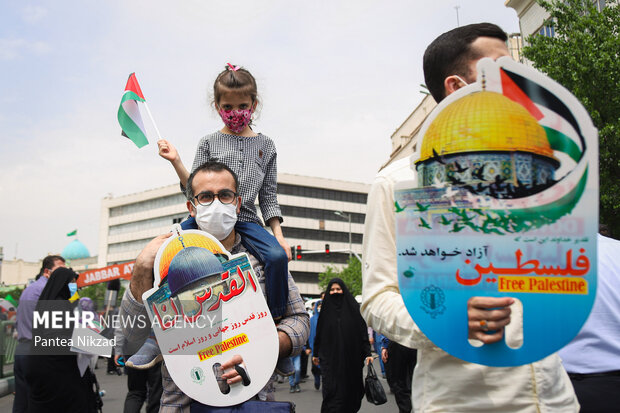 International Quds Day rallies in Tehran