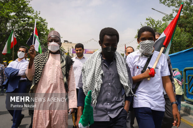 International Quds Day rallies in Tehran