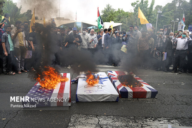 International Quds Day rallies in Tehran