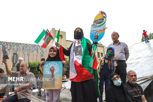 International Quds Day rallies in Tehran