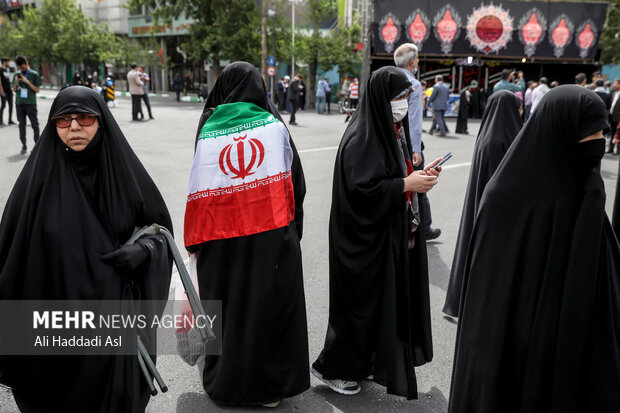 راهپیمایی روز جهانی قدس در تهران-۱