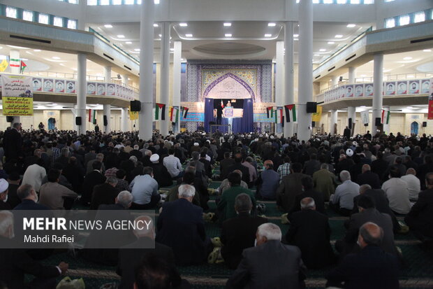 راهپیمائی روز قدس در زنجان