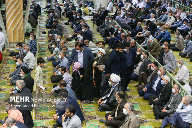 Friday prayers in Tehran on Quds Day