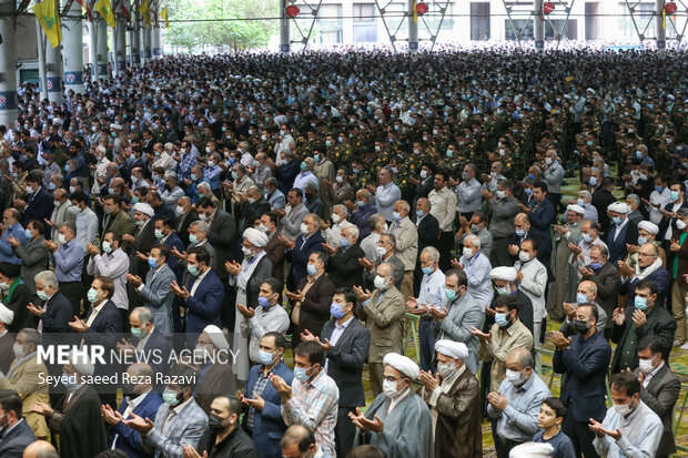 Friday prayers in Tehran on Quds Day