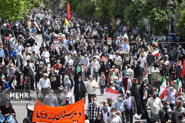 حمایت از مردم فلسطین موجب دلگرمی آنان در ادامه راه می شود