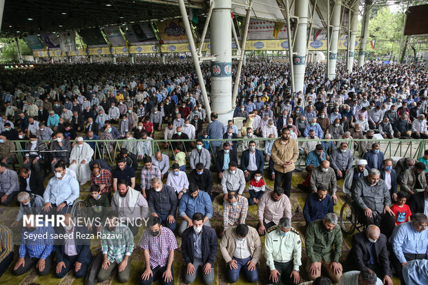 Friday prayers in Tehran on Quds Day