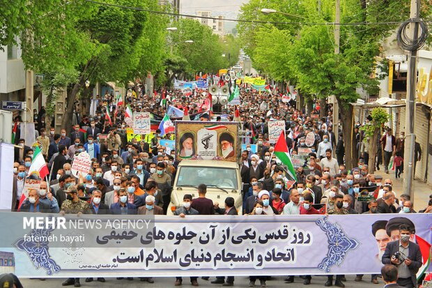 راهپیمایی روز قدس در ۵۲ نقطه استان سمنان برگزار می‌شود 