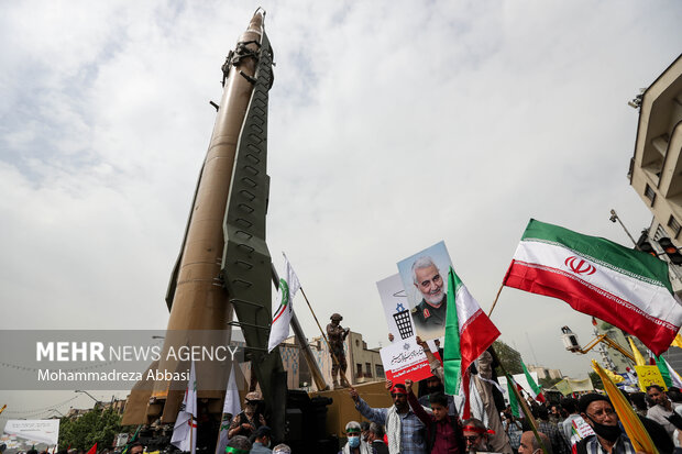 راهپیمایی روز جهانی قدس در تهران-۵
