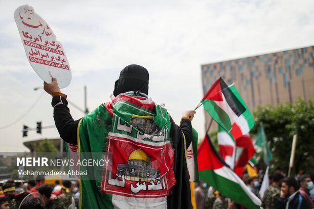 موشن گرافیک «فلسطین مظلومِ مقتدر»